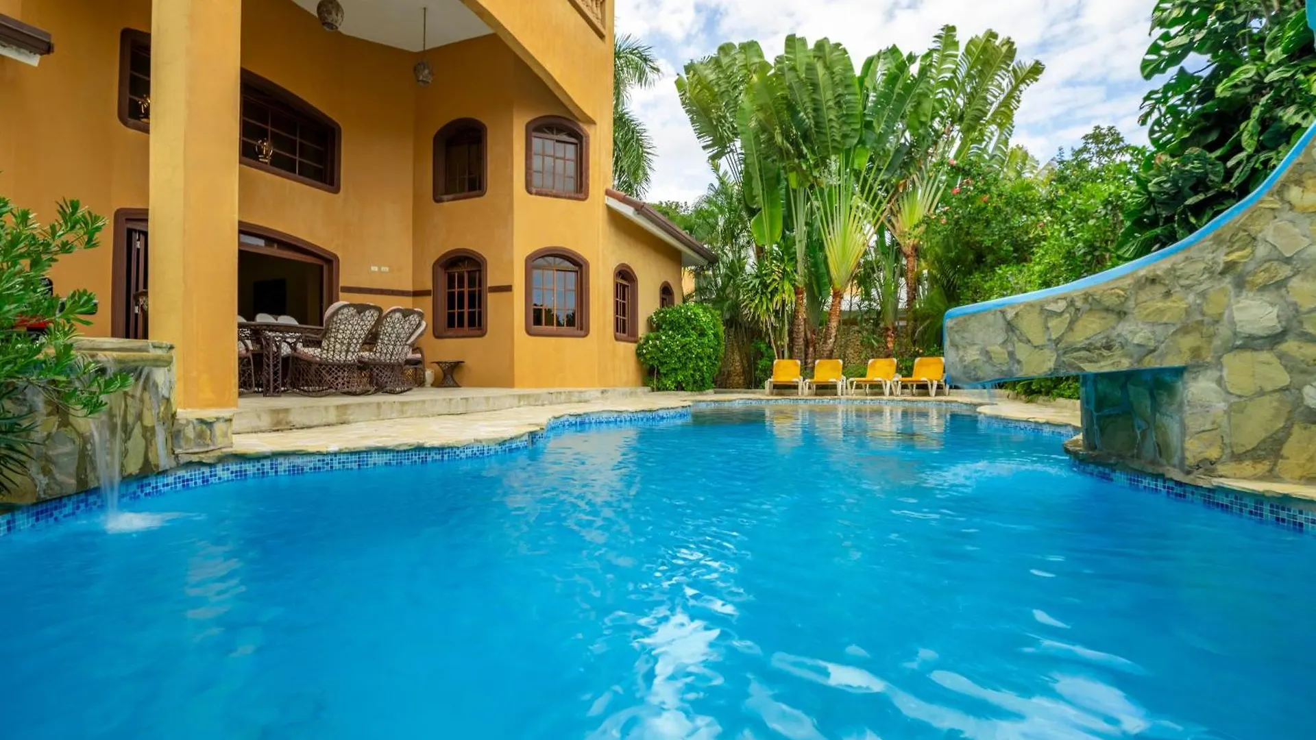Cabarete Oceanview Villa Pool Oasis Beach Access Кафемба Доминиканская Республика